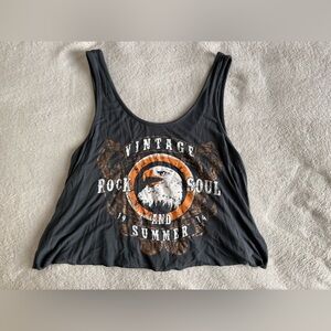 Vintage Rock Soul Graphic Tank Top